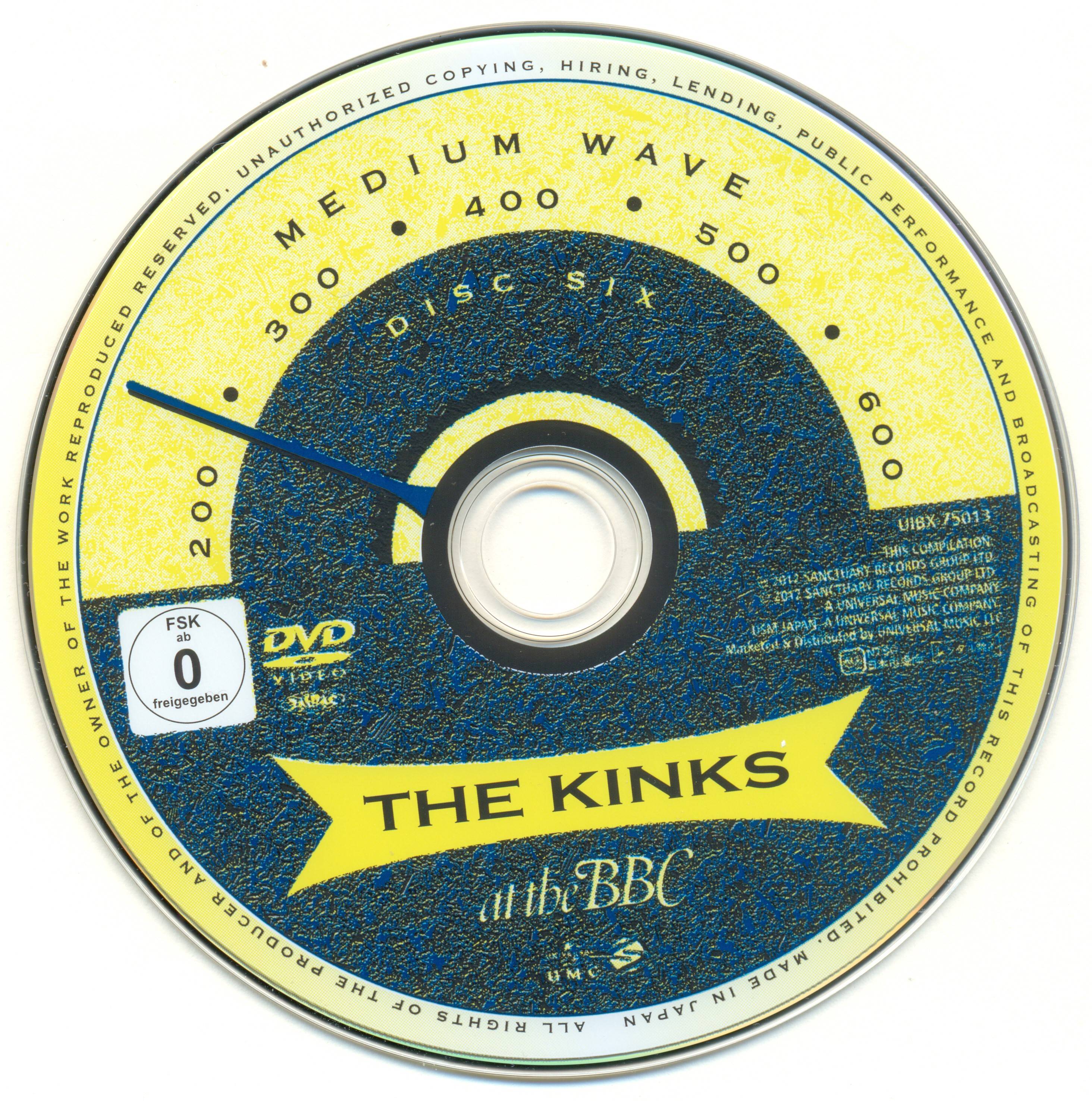 The Kinks The Kinks At The BBC [dvd jpn] | CD Covers | Cover Century ...